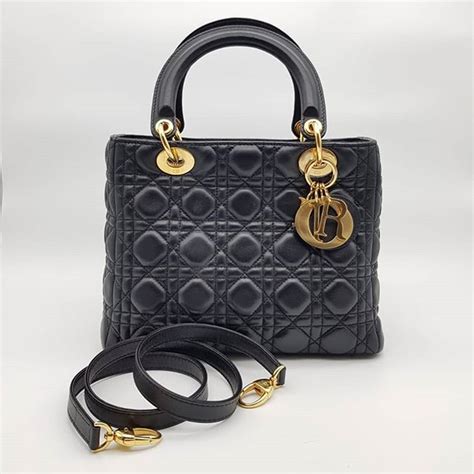 lady dior medium preloved